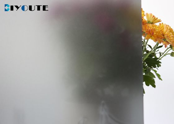 Black Clear Acid Etched Frosted Glass Decorative